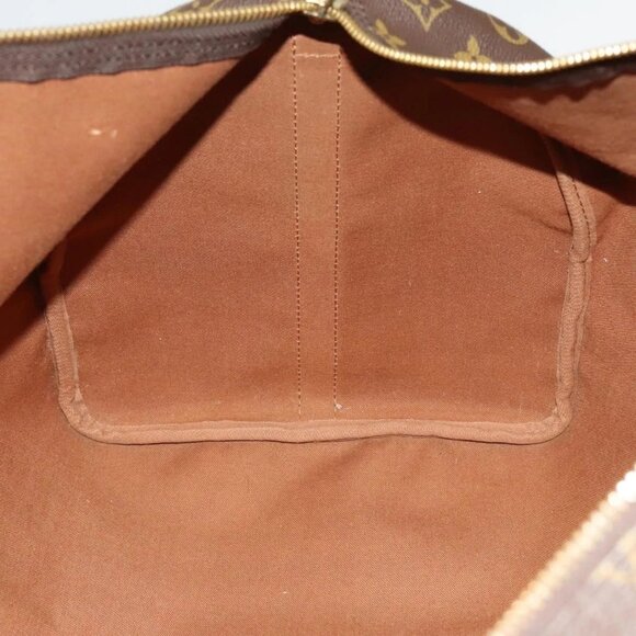 LOUIS VUITTON Monogram Keepall Bandouliere 55 Boston Bag M41414 LV Auth 132834 - Picture 14 of 16